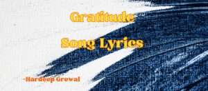 Gratitude Song Lyrics