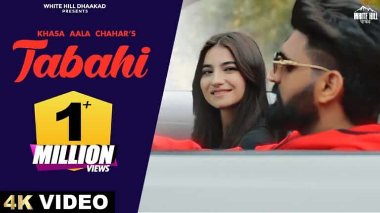 Tabahi Song Lyrics